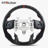Carbon Fiber Steering Wheel Wheel For Dodge RAM 2019 Plus -2